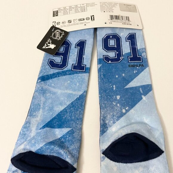 FBF Originals NHL Steven Stamkos Socks Mens Large Socks Tampa Bay Lightning - Picture 13 of 14